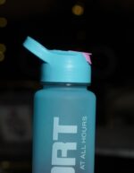 Blue Sports Motivational Water Bottle - Image 4