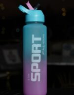 Blue Sports Motivational Water Bottle - Image 3