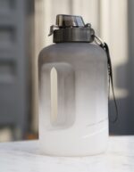 White & Black Dual Tone Gallon Water Bottle - Image 3