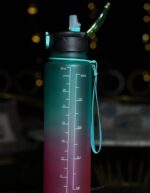 Green Regular Motivational Water Bottle - Image 5