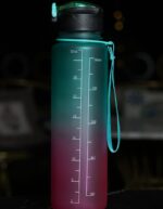 Green Regular Motivational Water Bottle - Image 3
