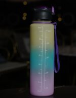 Violet Regular Motivational Water Bottle - Image 2