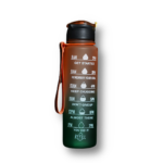 Orange Regular Motivational Water Bottle