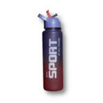 Red Sports Motivational Water Bottle
