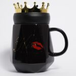 Black Ceramic King Cup