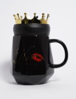 Black Ceramic King Cup