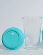Blue Silicon Cup Sipper - Image 4