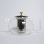 Glass Kettle Round with Infuser