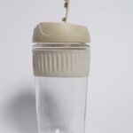 Off White Lock Sippy Glass