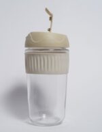 Off White Lock Sippy Glass