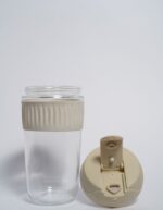 Off White Lock Sippy Glass - Image 6