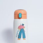Orange  Kids Smart Temperature Bottle