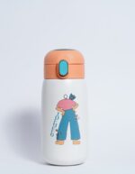Orange  Kids Smart Temperature Bottle