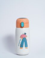 Orange  Kids Smart Temperature Bottle - Image 3