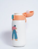 Orange  Kids Smart Temperature Bottle - Image 4