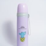 Purple Kids Vacuum Bottle