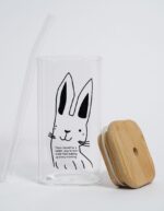 Square Lid & Glass Straw (Small) - Image 4