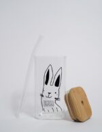 Square Lid & Glass Straw (Small) - Image 5