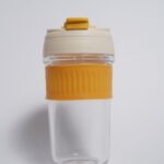 Yellow Lock Sippy Glass