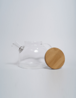 Glass Kettle Wooden Lid - Image 5