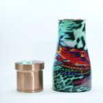 Copper Bedside Carafe Texture Lacquer 2