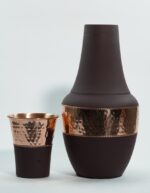 Cherry Dust  Vintage Carafe Copper