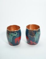 Set of 2 Cooler texture Copper Glasses - Image 7