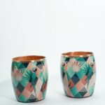 Set of 2 Copper Glasses