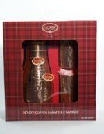 Set of 1 Copper Carafe & 2 Glasses of Water - Image 2