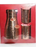 Set of 1 Copper Carafe & 2 Glasses of Water - Image 3