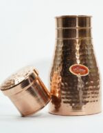Set of 1 Copper Carafe & 2 Glasses of Water - Image 7