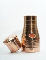 Set of 1 Copper Carafe & 2 Glasses of Water - Image 8