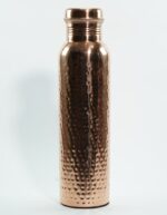 Set Of 1 Copper Hammered Bottle & 2 Glasses - Image 11