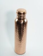 Set Of 1 Copper Hammered Bottle & 2 Glasses - Image 13