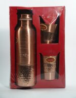 Set Of 1 Dual Hammer & Plain Bottle & 2 Glasses - Image 2