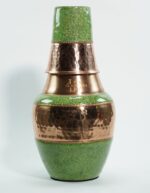 Kelly Green Glitter Vintage Carafe Copper - Image 2