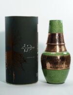 Kelly Green Glitter Vintage Carafe Copper - Image 9