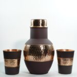 Monarch Carafe Dust Cherry & 2 Glasses of Water