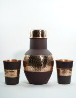 Monarch Carafe Dust Cherry & 2 Glasses of Water