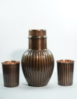Monarch Carafe Liner Rustic & 2 Glasses of Water