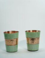 Monarch Carafe Pearl  Mint Green & 2 Glasses of Water - Image 12