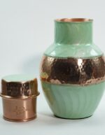 Monarch Carafe Pearl  Mint Green & 2 Glasses of Water - Image 8