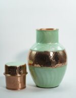 Monarch Carafe Pearl  Mint Green & 2 Glasses of Water - Image 9