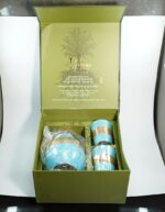 Monarch Carafe Pearl Sky Blue & 2 Glasses of Water - Image 2