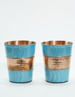 Monarch Carafe Pearl Sky Blue & 2 Glasses of Water - Image 9