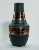 Olive Green Dust Vintage Carafe Copper - Image 2