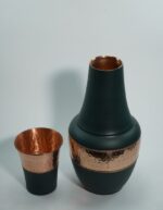 Olive Green Dust Vintage Carafe Copper - Image 6