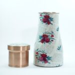 Copper Bedside Carafe Texture Lacquer 4