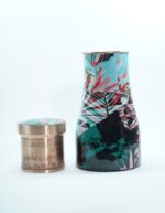 Copper Bedside Carafe Texture Lacquer 5