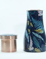 Copper Bedside Carafe Texture Lacquer 6 - Image 5